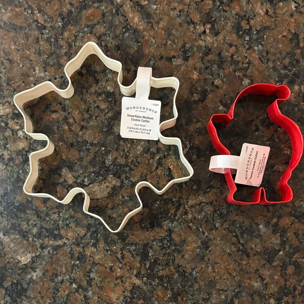 ❄️ Set of 2 Christmas Cookie Cutters